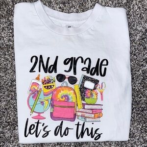 Kids 2nd Grade Graphic T-shirt